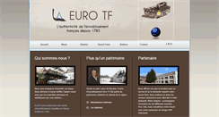 Desktop Screenshot of eurotf.com